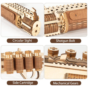 Buildixel laser-cut wood pieces before interlocking for a clean fit.