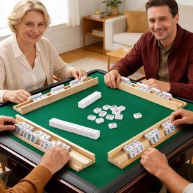 Buildopia mahjong rack gift-ready packaging, ideal for holidays and birthdays.