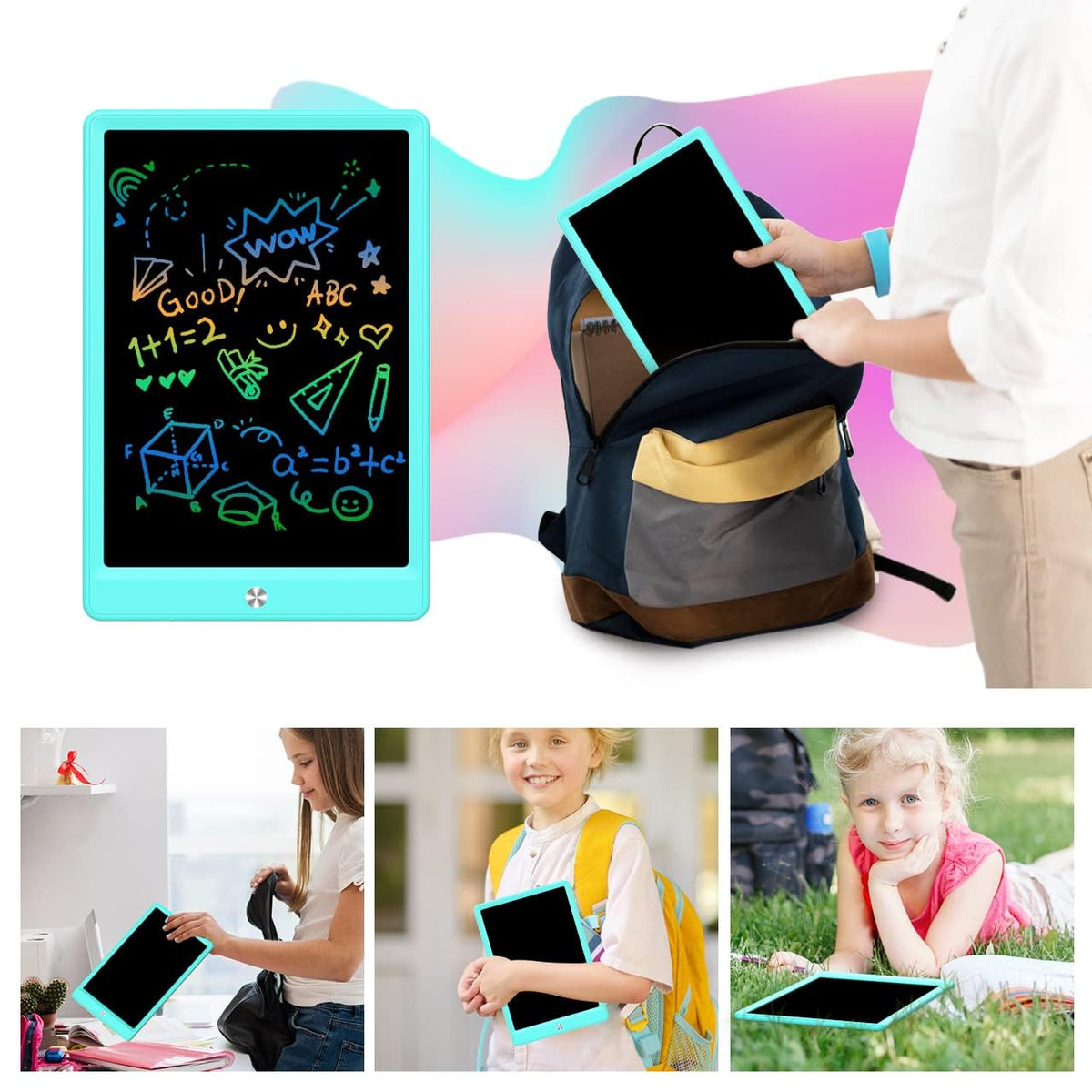 BUKEBU durable ABS shell provides kid-friendly protection and long-lasting play.