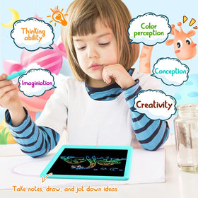 BUKEBU travel-friendly doodle board ideal for car trips and quiet moments.