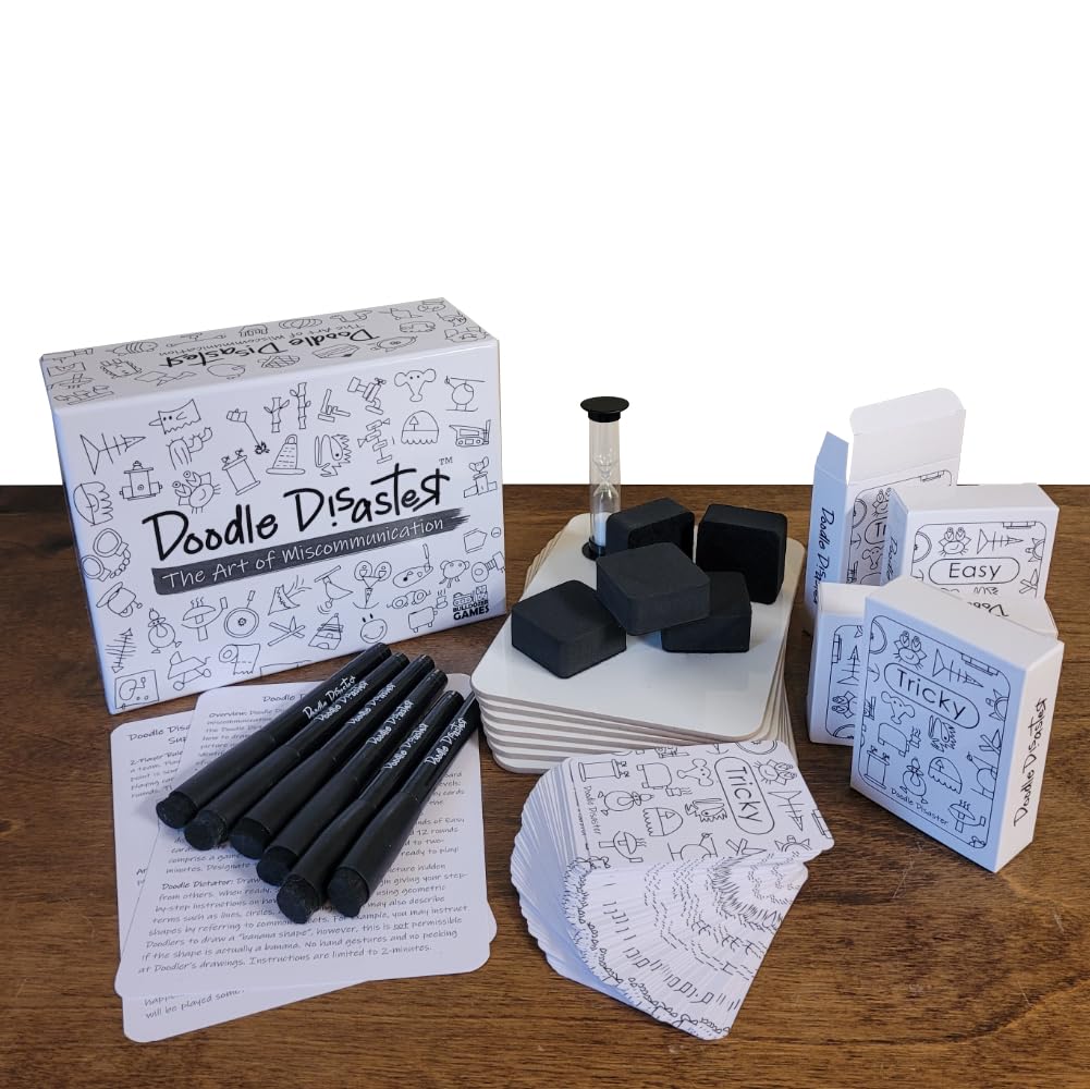 Bulldozer Games Doodle Disaster table play brings laughs to social gatherings