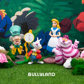 White Rabbit cake topper by Bullyland, ideal for party decorations.