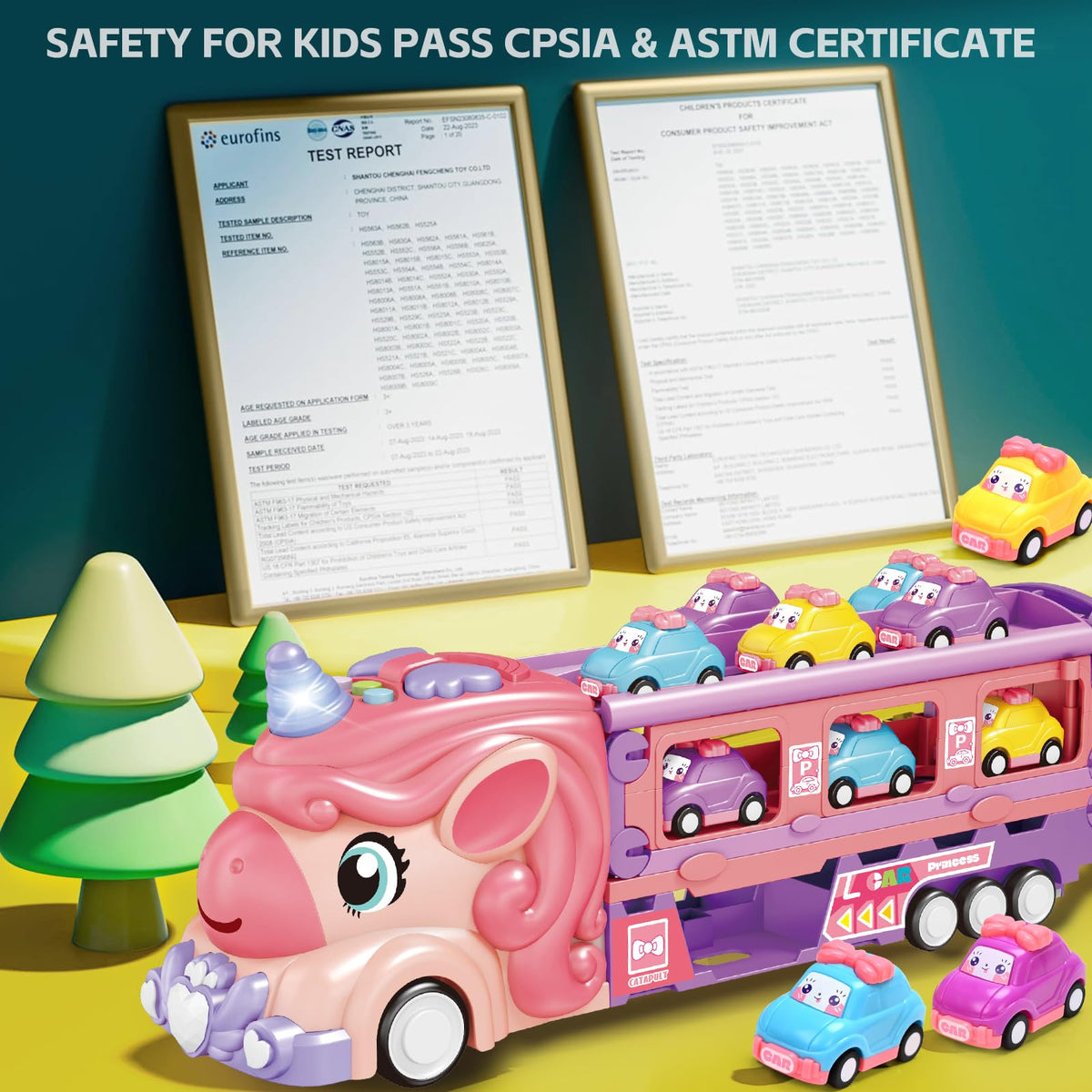 Bulucoben BPA-free safety materials ensure sturdy play for toddlers