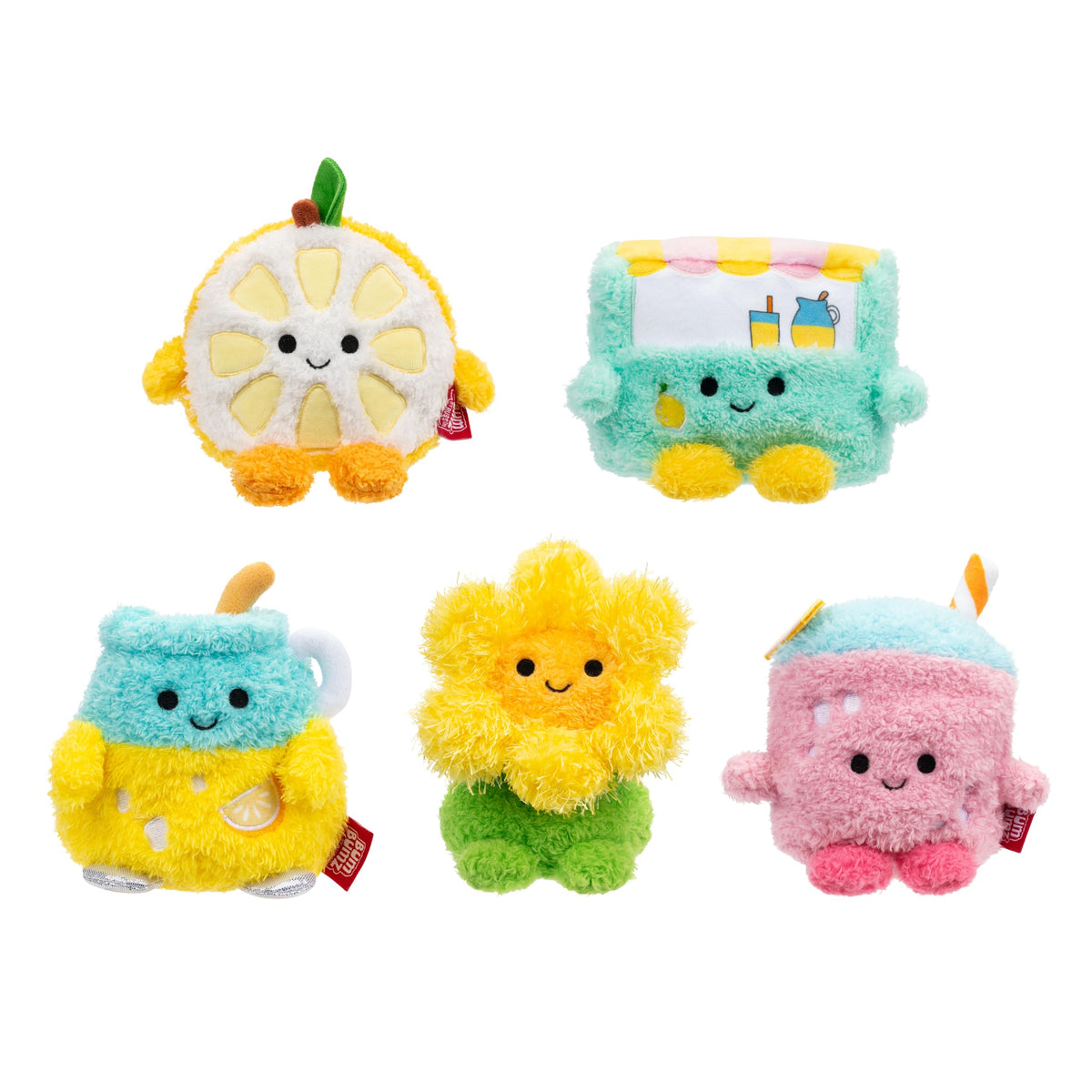 BumBumz Lemon Leah plush with soft fabric for cozy sensory play.
