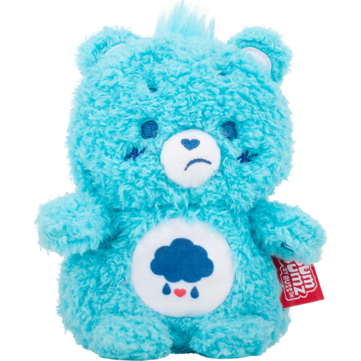 BumBumz Share Bear 4-pack belly badge detail close-up, nostalgic charm