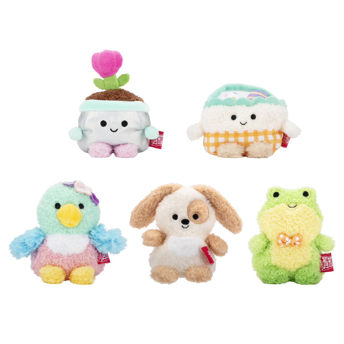 BumBumz Teresa Tulip plush — soft sensory toy for cozy spring moments.