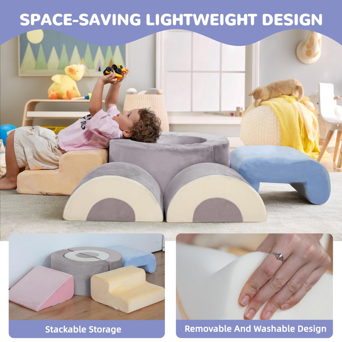 BUMNANA lightweight design for quick, caregiver-friendly setup