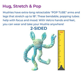 Bumpas Mushies lightweight design makes travel-friendly sensory entertainment