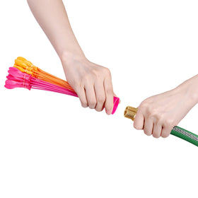 Bunch O Balloons Tropical Party colors brighten any backyard splash