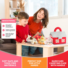 Bundaloo on-the-go playset fits bags for trips and travel