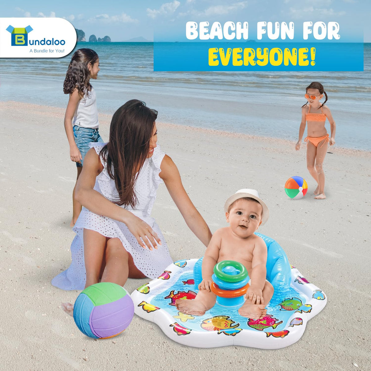 Bundaloo splash pad portable design eases outdoor play anywhere