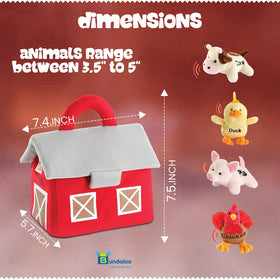 Bundaloo plush figures are toddler-friendly and easy to grasp