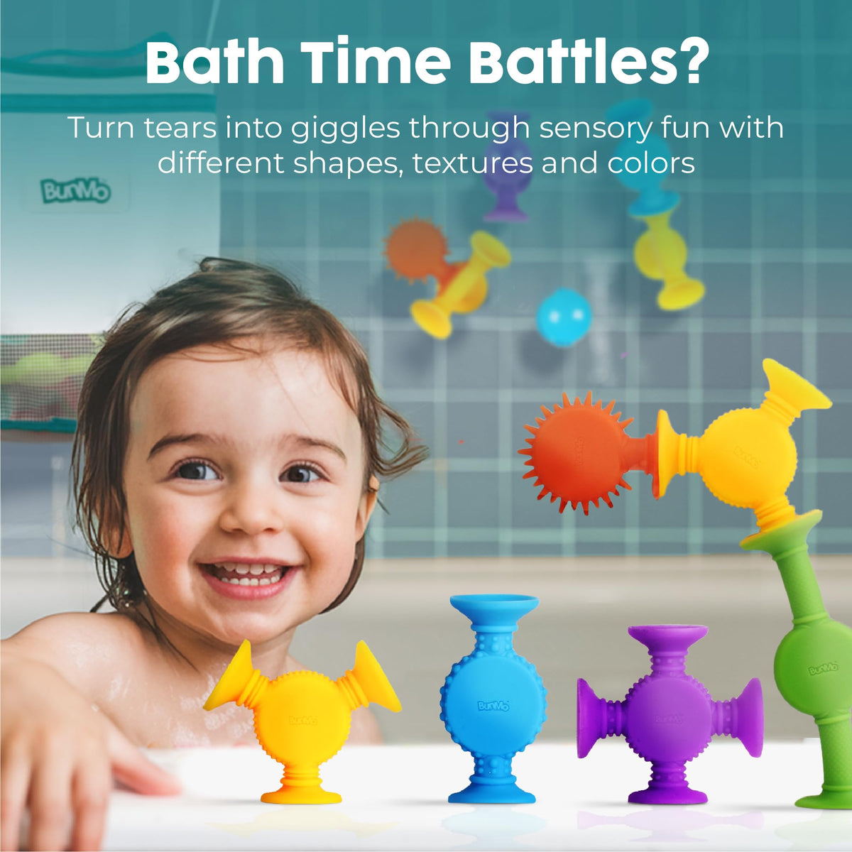 BUNMO suction toys offer satisfying tactile pop and sensory fun for curious hands.