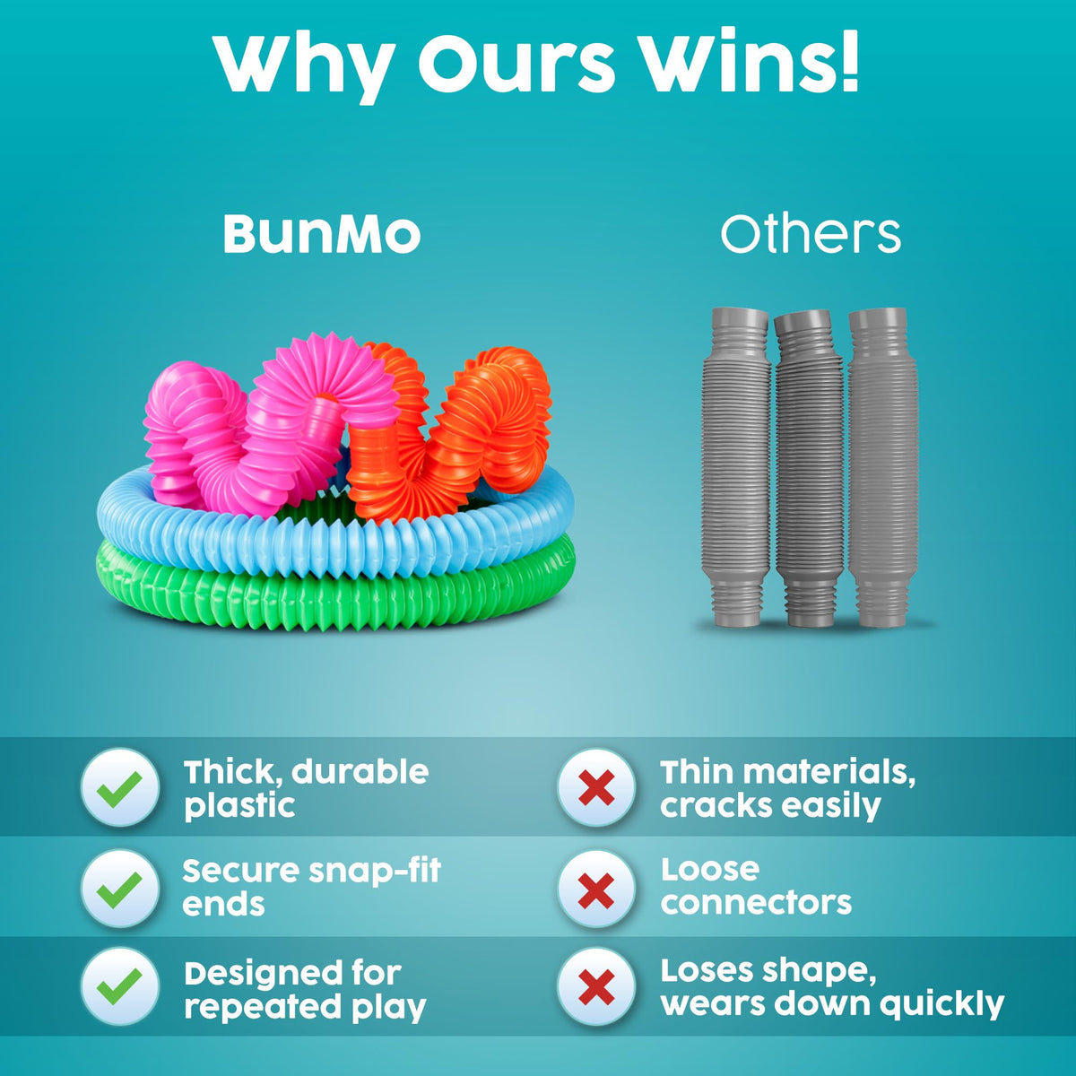BUNMO Pop Tubes invite family-friendly fun with shared, creative activities.