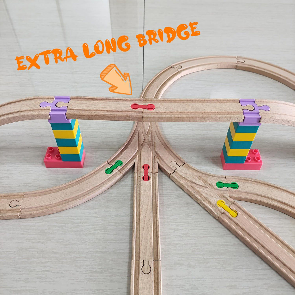 Bunu1492 deformable track pieces bend into custom layouts for creativity