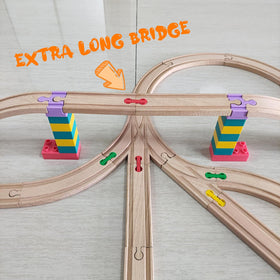 Bunu1492 deformable track pieces bend into custom layouts for creativity