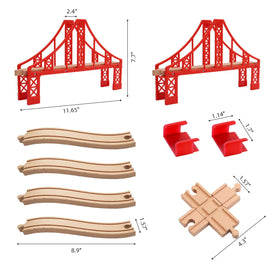 Bunu1492 S-track 4-pack offers modular options for height and variety.
