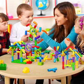 burgkidz baseplate 8x8 dots provides sturdy foundation for builds.