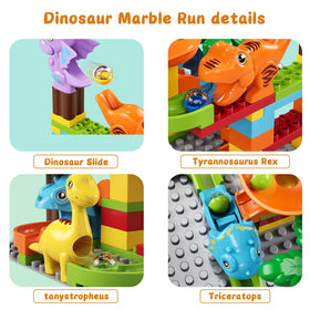 burgkidz marble run race track encourages hands-on exploration and timing skills.