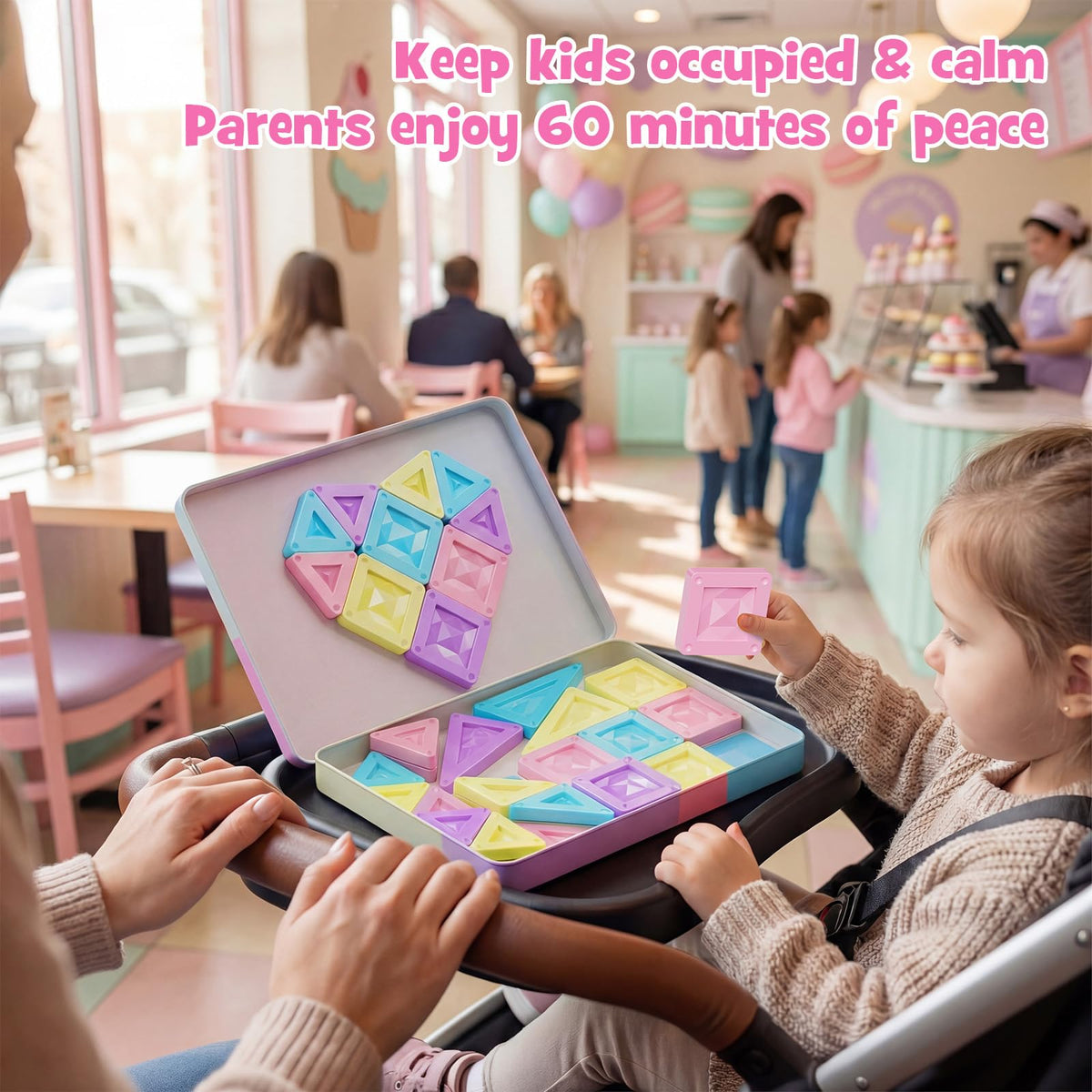 burgkidz tiles are made from durable ABS for lasting travel fun