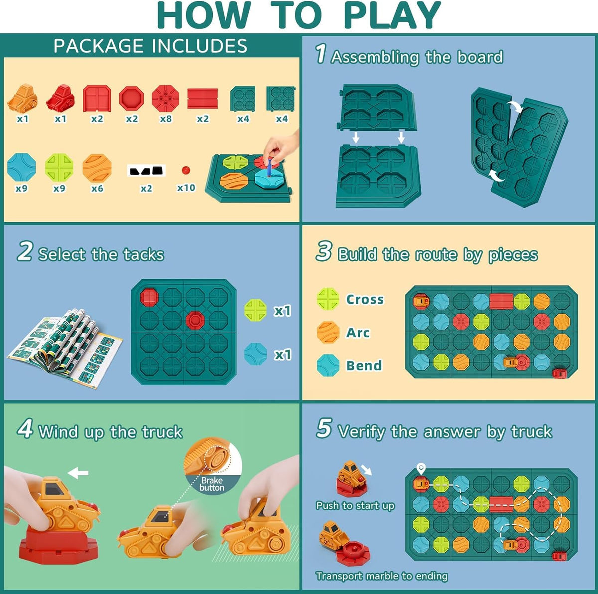 Burgkidz Puzzle Set Growth with Child illustrates scalable challenges as kids learn.