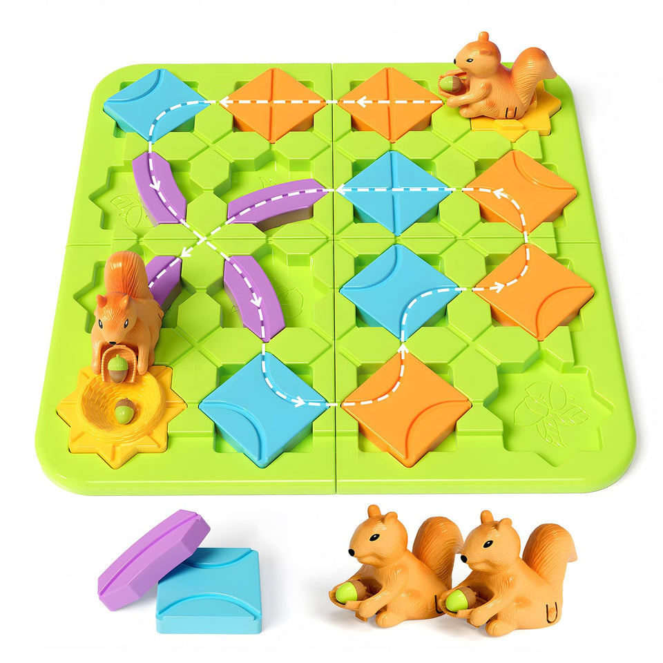 burgkidz road-builder puzzle pieces boost logical thinking and hands-on problem solving