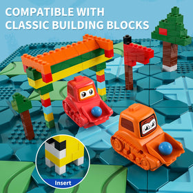 burgkidz safe plastic construction for durable learning toy
