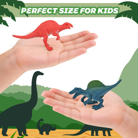 BURIESUR portable carry case doubles as a dinosaur nest during play.