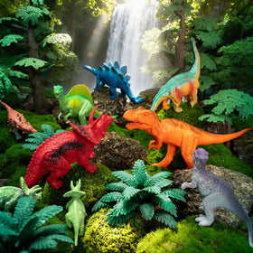 BURIESUR compact carry case keeps dinos organized during travel.