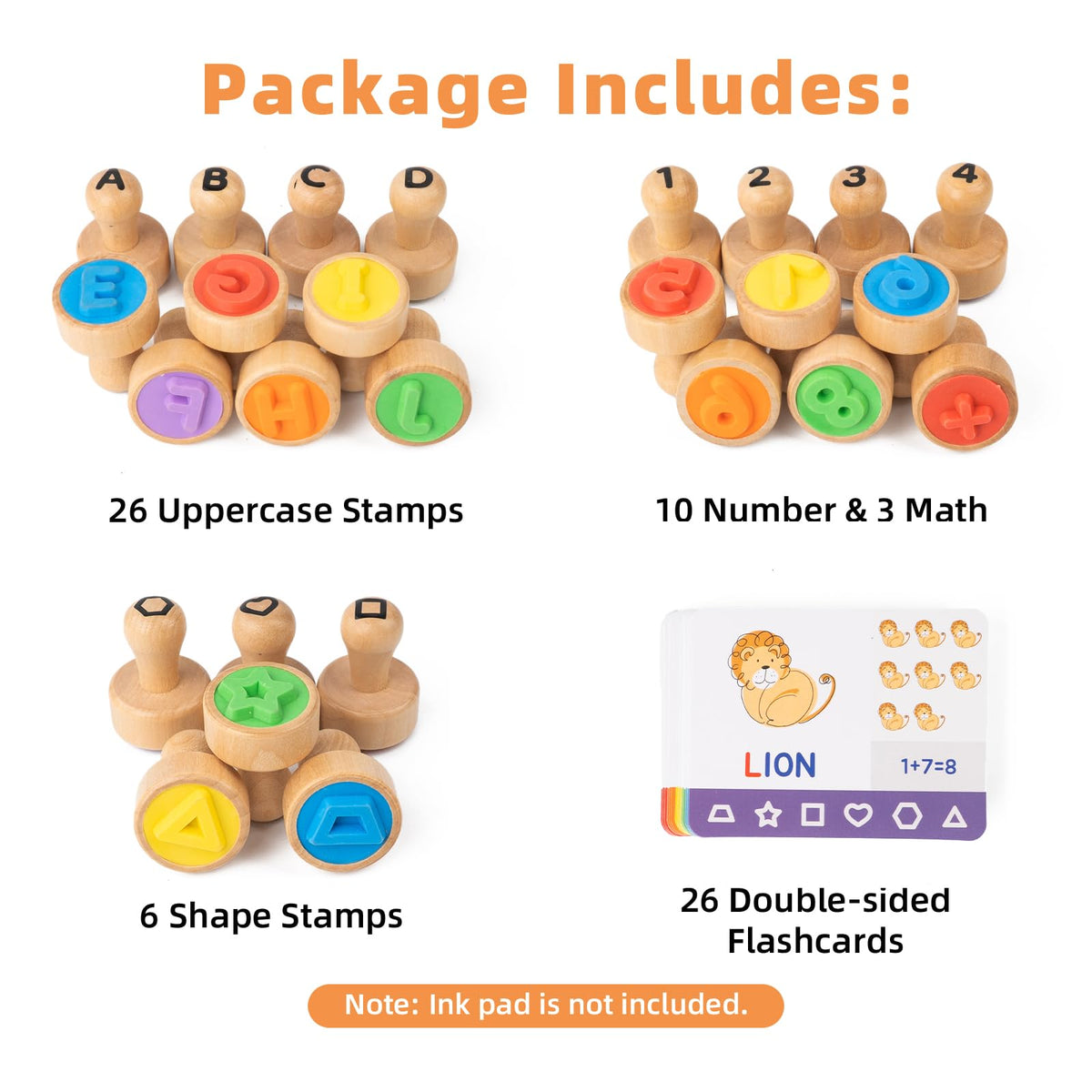 Busy Edition arithmetic stamps highlight addition and subtraction in a friendly way.
