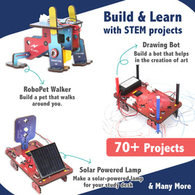 Butterfly EduFields Robo Walker project enabling practical engineering and problem solving