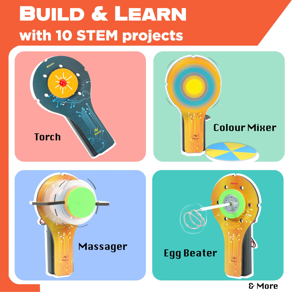 Butterfly EduFields gear-system assembly encourages problem-solving and fine motor skills.