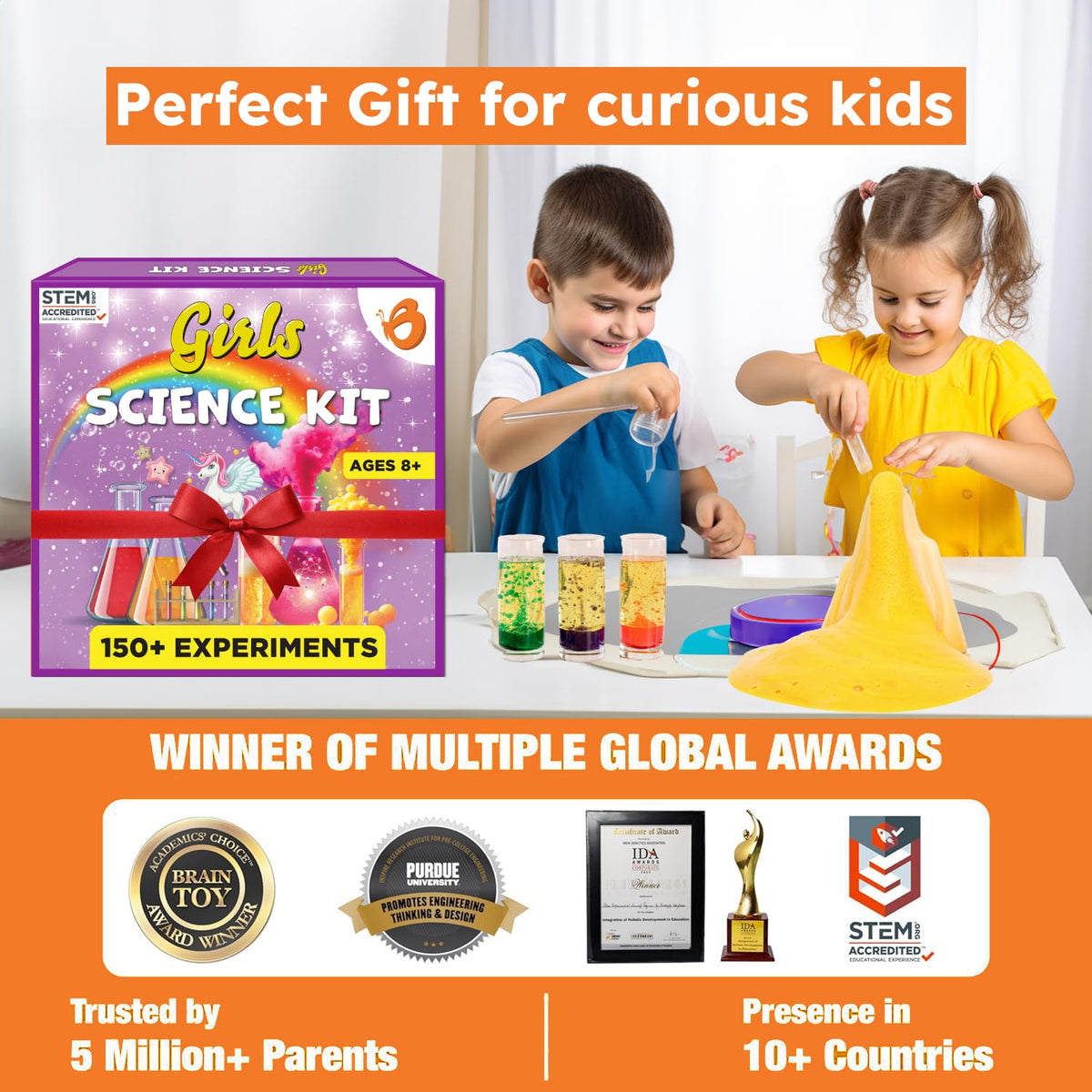 Butterfly EduFields gift-ready kit is ideal for birthdays for ages 8-12.