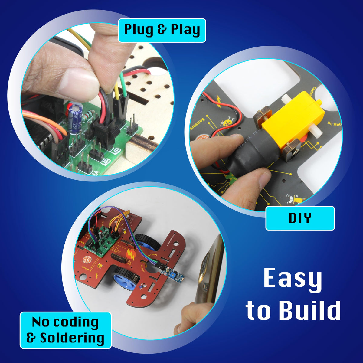 Butterfly EduFields instruction manual page guiding step-by-step assembly.