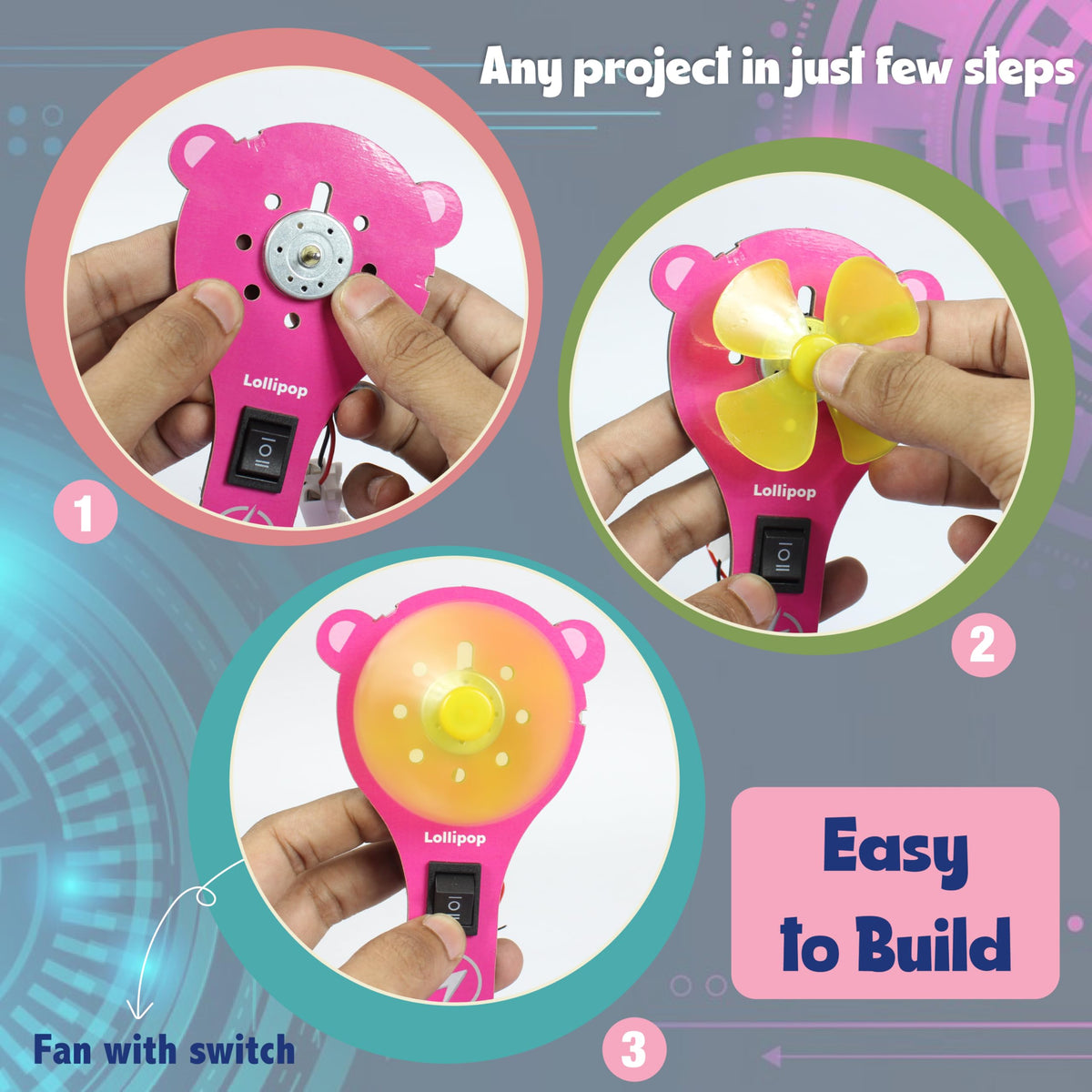 Butterfly EduFields magic wand science kit sparks curiosity and experiments.