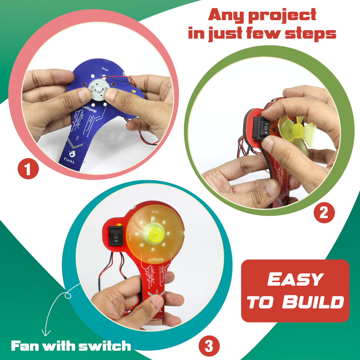 Butterfly EduFields safe, durable, reusable parts support ongoing experimentation
