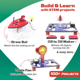 Butterfly EduFields vacuum-style robot project showing mechanical design and movement