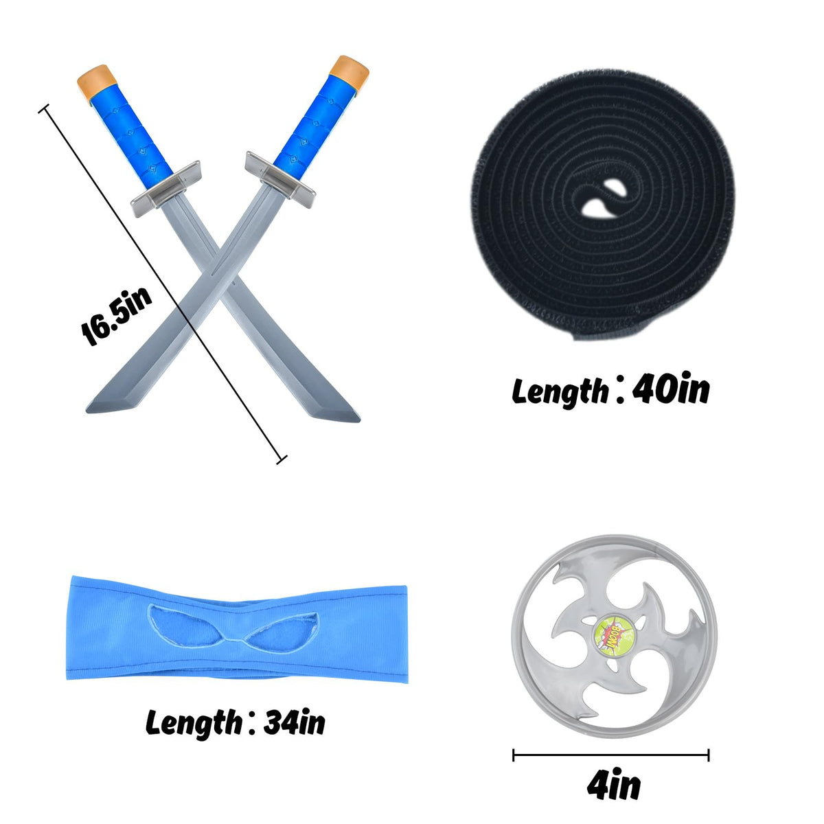 BUUFAN Turtle Shell Costume fasteners secure the shell during play.