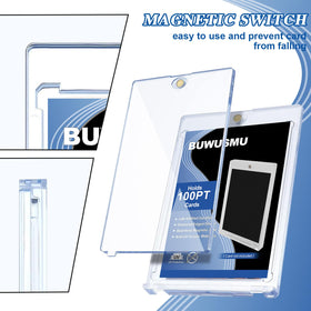 BUWUSMU dust and scratch resistant protectors keep cards immaculate