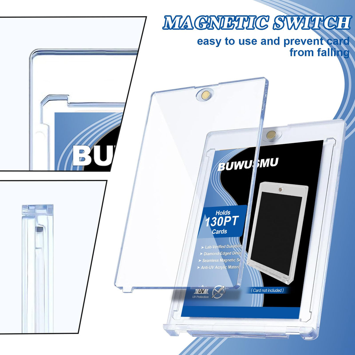 BUWUSMU gift-worthy protectors ideal for serious card collectors.