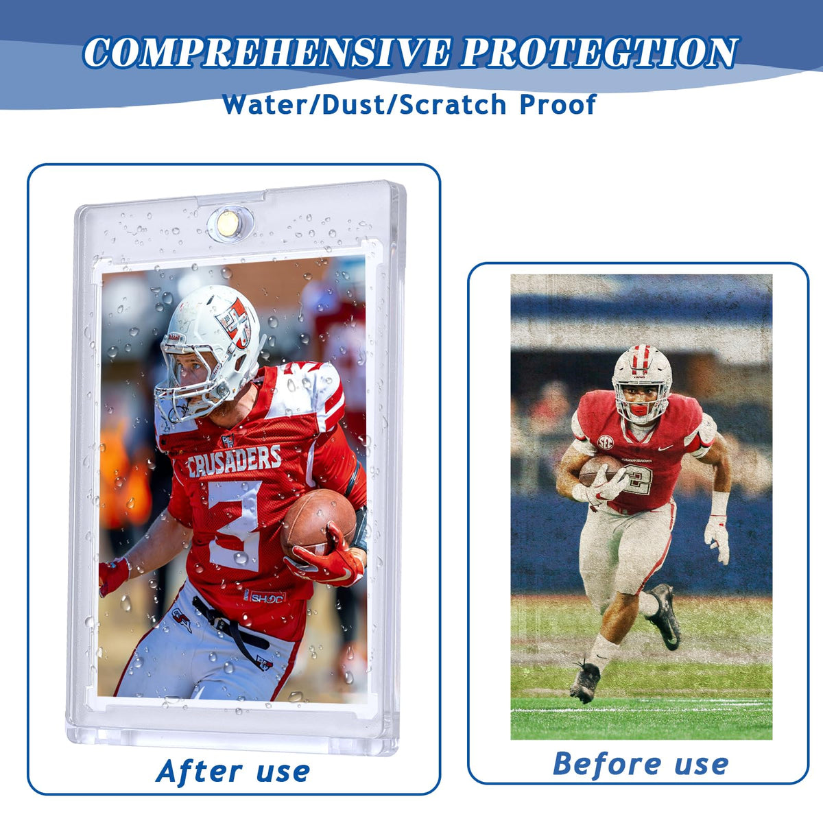 BUWUSMU outer dimensions highlight precise fit for common trading cards