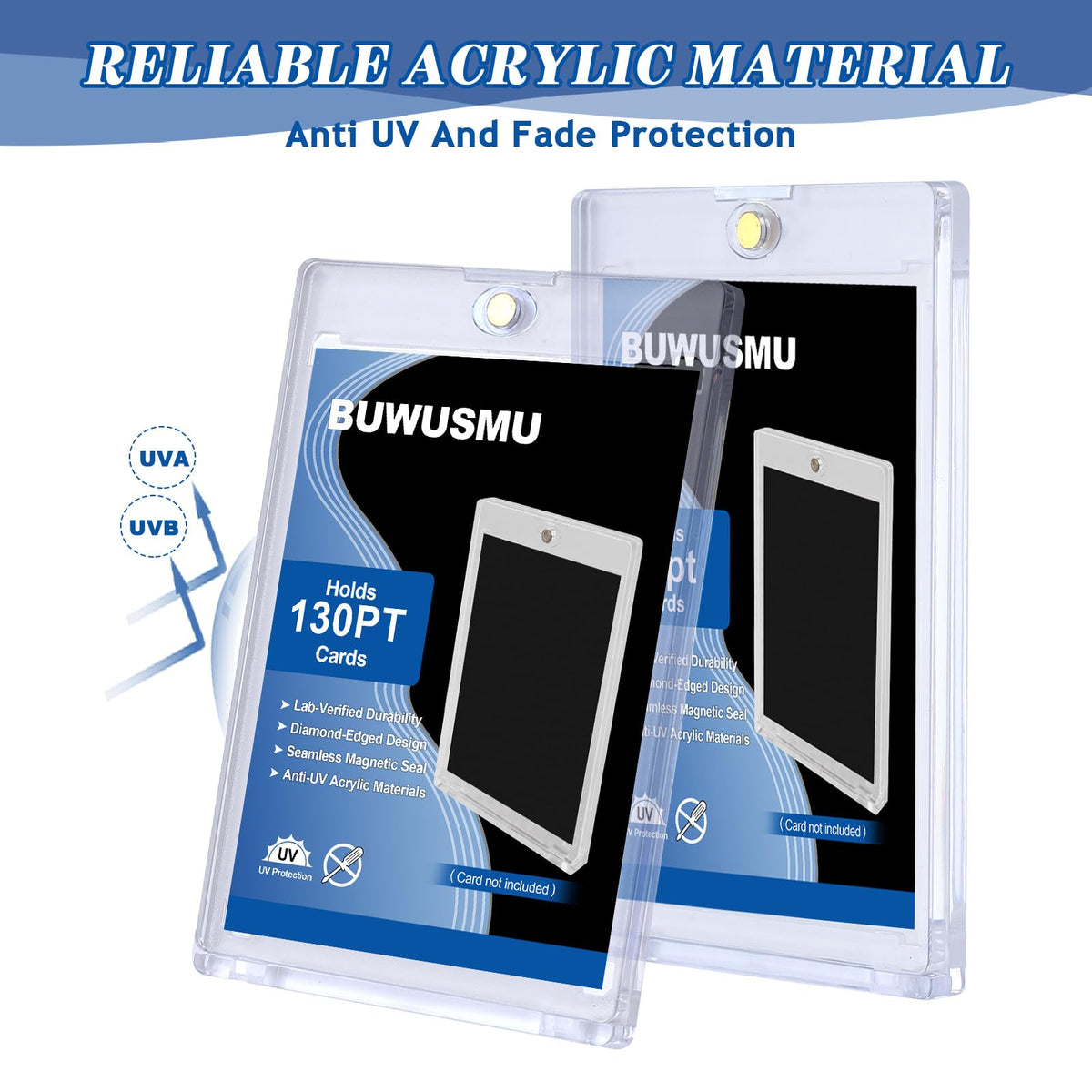 BUWUSMU UV-resistant cases prevent fading and yellowing over time.