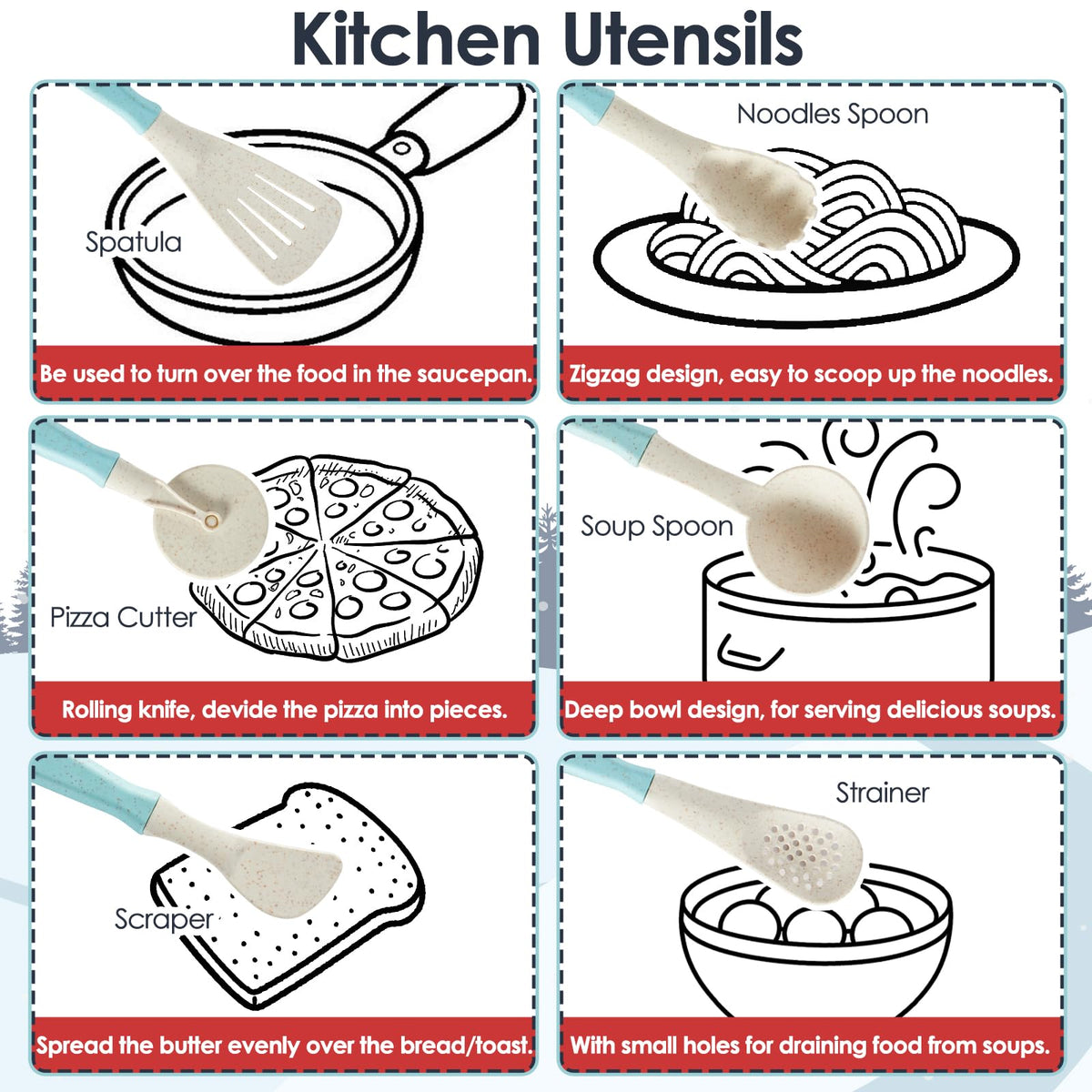 Removable lids and ergonomic handles in Buyger set mirror real kitchen use.