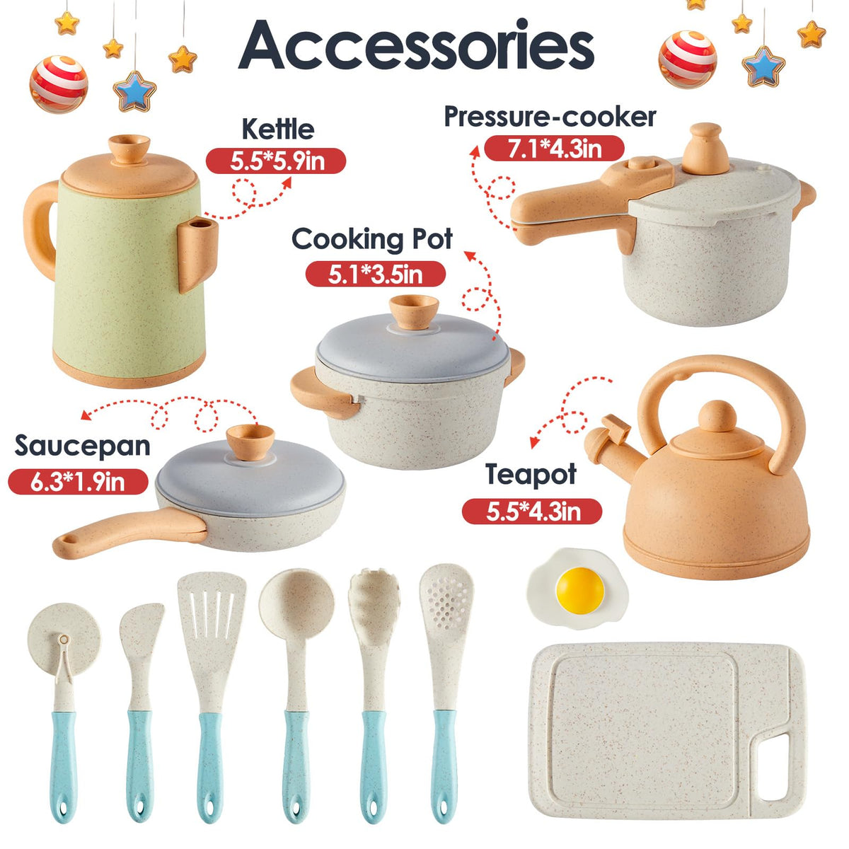 Perfect for solo or group play, Buyger encourages sharing and storytelling during pretend meals.