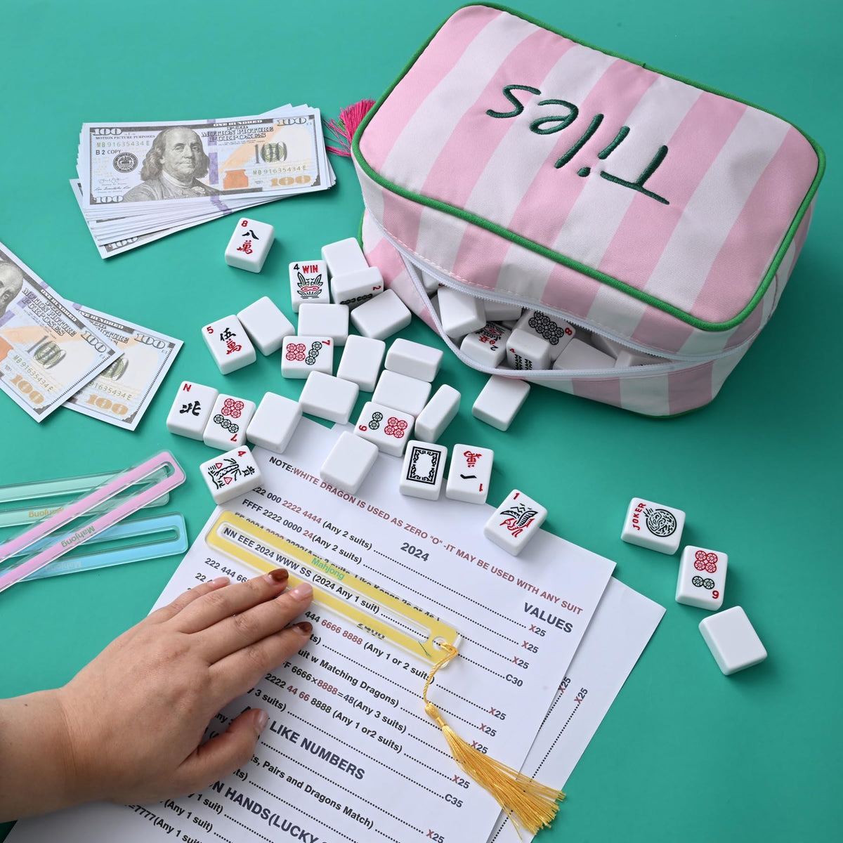 BUZCOZY acrylic line finder cards bundle keeps rule references organized.