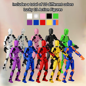 BVVLI T13 accessories with multiple weapons for customizable looks