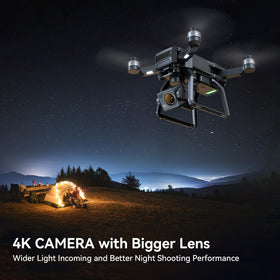 Drone capable of 2000 meters altitude with stable wind handling.