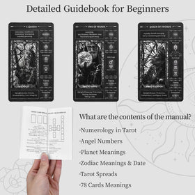 BWTY card features stained glass artwork with high contrast details