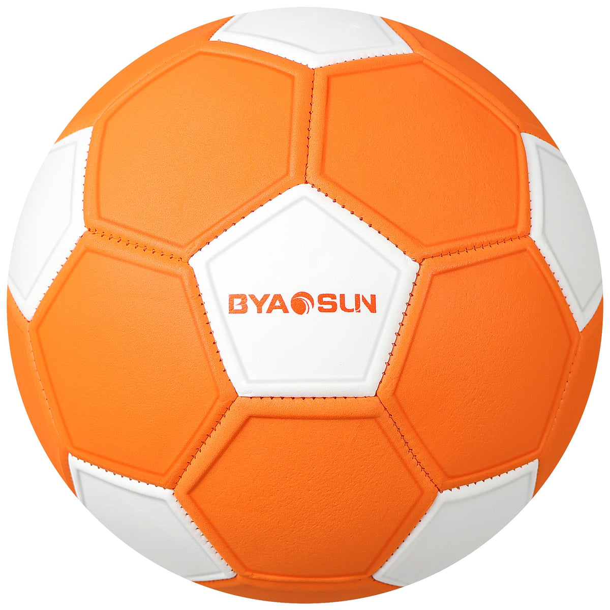 BYAOSUN Curve Soccer Ball Size 4 with soft EVA surface for gentle indoor play