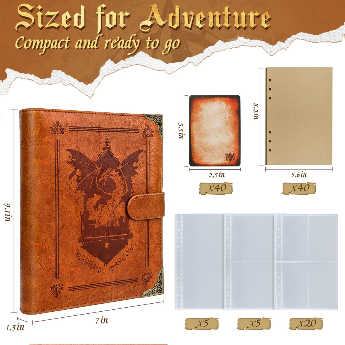 Byhoo DND spellcard sleeves providing easy mid battle access to spells.